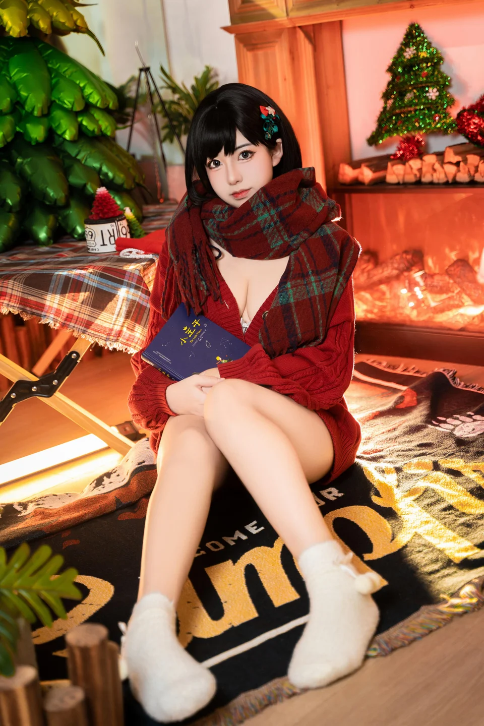 虎森森 - 圣诞快乐 [55P-921MB] tg@simisebaisi 【丝足阁】001.webp